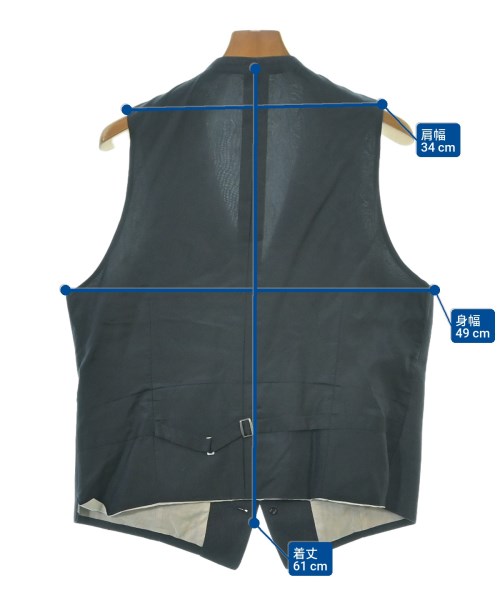 40ct & 525（フォーティーカラッツアンドゴーニーゴ）ドレスシャツ 紺 サイズ:3(L位) メンズ/2200624424024