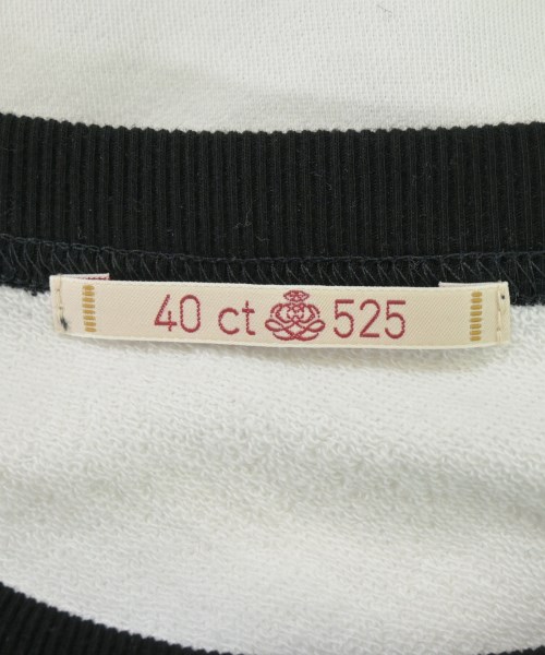 40ct & 525（フォーティーカラッツアンドゴーニーゴ）Tシャツ・カットソー 白 サイズ:3(L位) メンズ/2200709480051