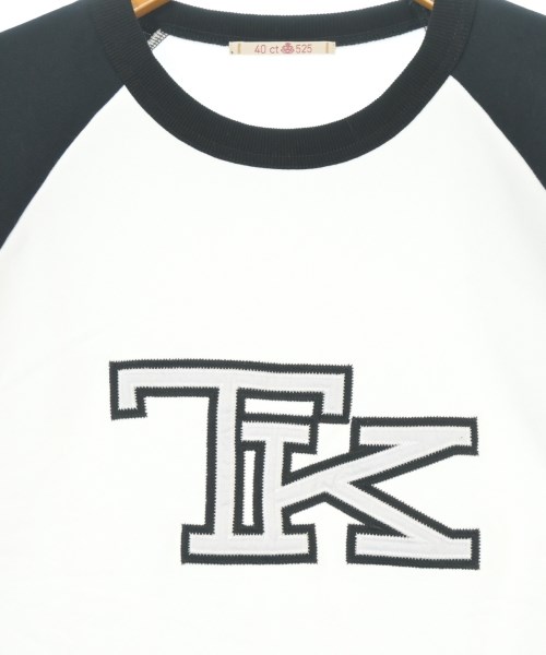 40ct & 525（フォーティーカラッツアンドゴーニーゴ）Tシャツ・カットソー 白 サイズ:3(L位) メンズ/2200709480051