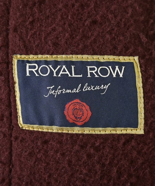ROYAL ROW（ロイヤルロウ）チェスターコート 赤 サイズ:48(L位) メンズ/2200622407012