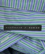 VICTORIA/TOMAS（ビクトリアトマス）カジュアルシャツ 青 サイズ:36(XS位) レディース/2200696084010