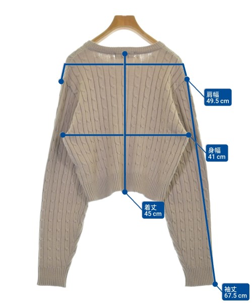 BEVERLY HILLS POLO CLUB（ビバリーヒルズポロクラブ）ニット・セーター ベージュ サイズ:F レディース/2200643478022