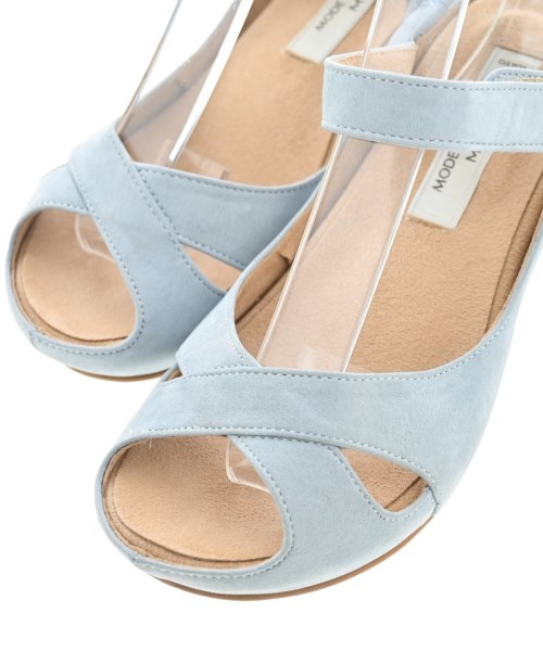 MODE ET JACOMO manu（モードエジャコモマニュ）サンダル 青 サイズ:22cm レディース/2200633422011