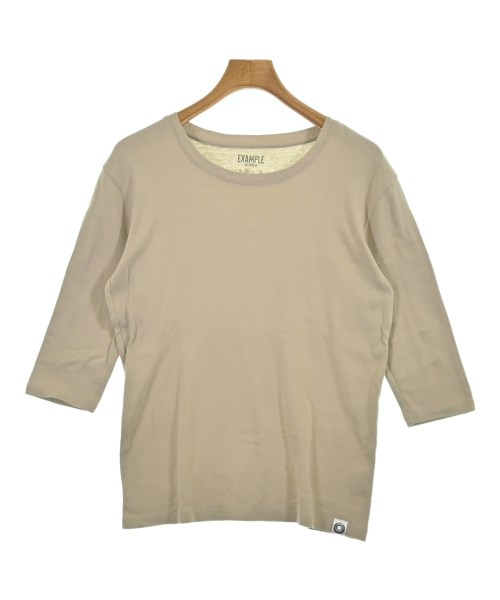 EXAMPLE(エグザンプル)Tシャツ・カットソー ベージュ サイズ:M/2200662212058