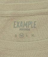EXAMPLE（エグザンプル）Tシャツ・カットソー ベージュ サイズ:M メンズ/2200662212058