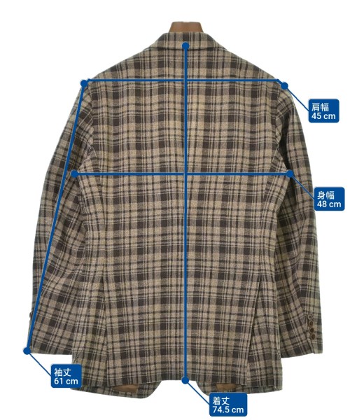 THE STANDARD ARCHIVES （ザスタンダードアーカイブス）テーラードジャケット ベージュ サイズ:38(M位) メンズ/2200656346141