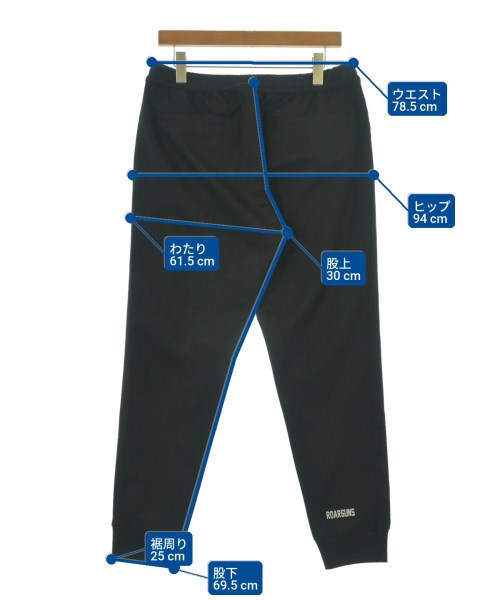 roarguns（ロアーガンズ）スウェットパンツ 黒 サイズ:4(XL位) メンズ/2200638680058