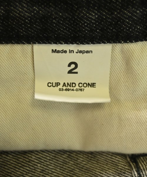 CUP AND CONE（カップアンドコーン）デニムパンツ 黒 サイズ:2(M位) メンズ/2200692877029