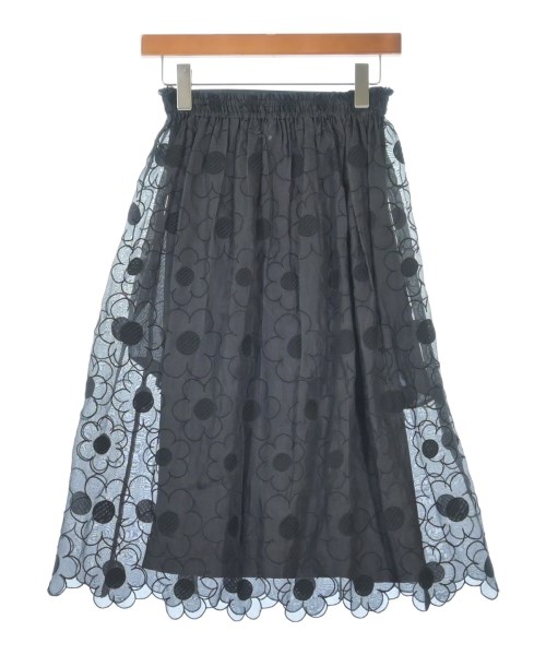 MONCLER GENIUS（モンクレールジーニアス）ロング・マキシ丈スカート 黒 サイズ:38(M位) レディース/2200613725026