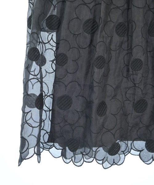 MONCLER GENIUS（モンクレールジーニアス）ロング・マキシ丈スカート 黒 サイズ:38(M位) レディース/2200613725026