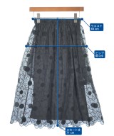 MONCLER GENIUS（モンクレールジーニアス）ロング・マキシ丈スカート 黒 サイズ:38(M位) レディース/2200613725026