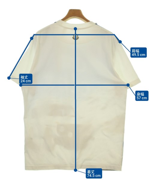 MONCLER GENIUS（モンクレールジーニアス）Tシャツ・カットソー 白 サイズ:L メンズ/2200615422060