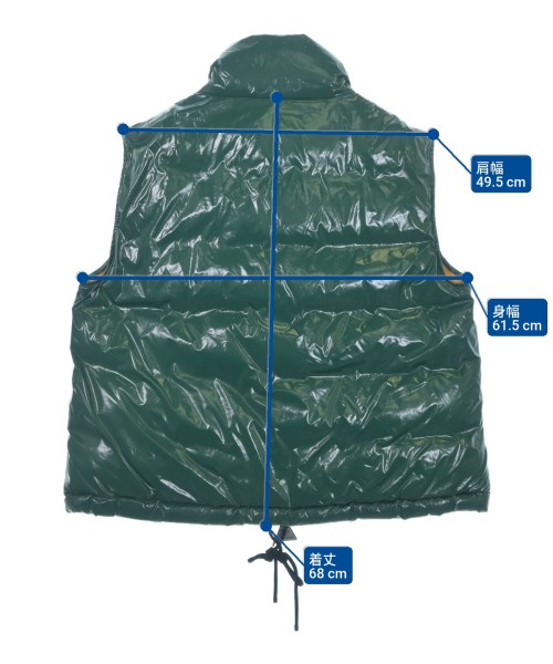 MONCLER GENIUS（モンクレールジーニアス）ダウンジャケット/ダウンベスト 緑 サイズ:2(M位) メンズ/2200619325244