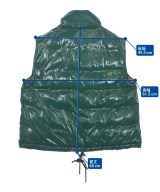 MONCLER GENIUS（モンクレールジーニアス）ダウンジャケット/ダウンベスト 緑 サイズ:2(M位) メンズ/2200619325244