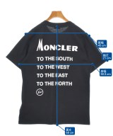 MONCLER GENIUS（モンクレールジーニアス）Tシャツ・カットソー 黒 サイズ:S メンズ/2200673670021