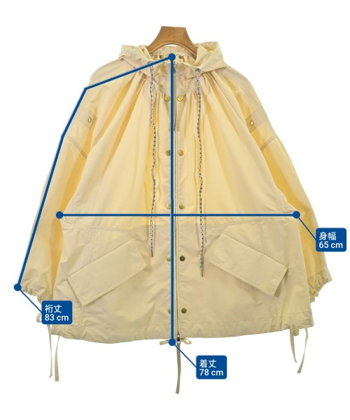 MONCLER GENIUS（モンクレールジーニアス）マウンテンパーカー 黄 サイズ:00(XXS位) レディース/2200681444102