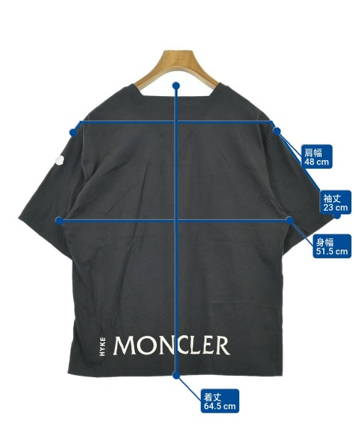 MONCLER GENIUS（モンクレールジーニアス）Tシャツ・カットソー 黒 サイズ:4(XL位) レディース/2200673549204