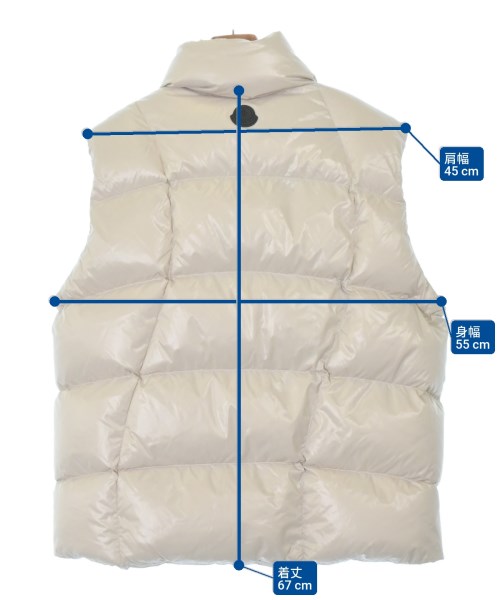 MONCLER GENIUS（モンクレールジーニアス）ダウンジャケット/ダウンベスト 白 サイズ:1(S位) メンズ/2200657169015