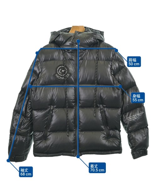 MONCLER GENIUS（モンクレールジーニアス）ダウンジャケット/ダウンベスト 黒 サイズ:1(S位) メンズ/2200660139029