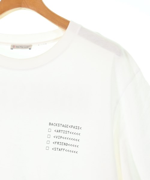 MONCLER GENIUS（モンクレールジーニアス）Tシャツ・カットソー 白 サイズ:L メンズ/2200661196021