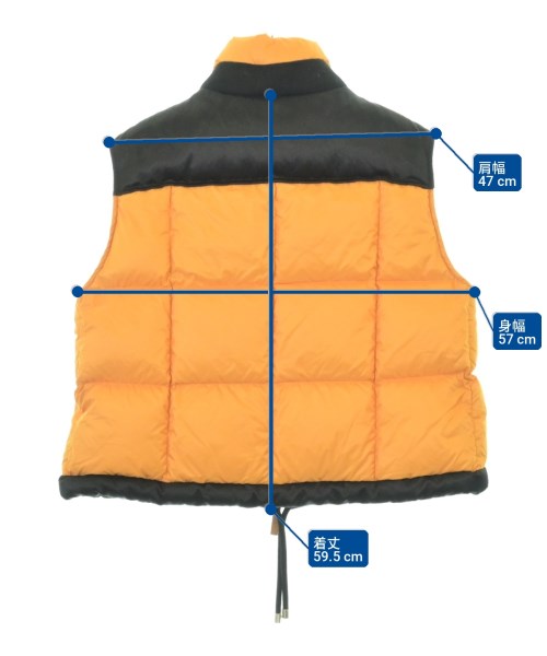 MONCLER GENIUS（モンクレールジーニアス）ダウンジャケット/ダウンベスト オレンジ サイズ:1(S位) レディース/2200731295036