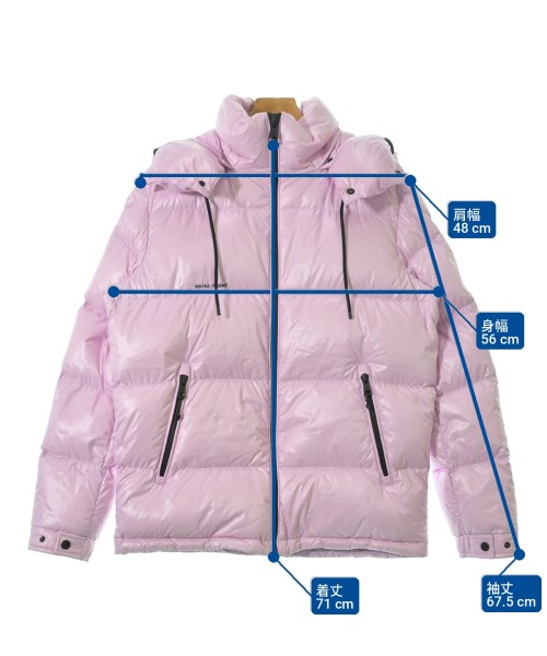 MONCLER GENIUS（モンクレールジーニアス）ダウンジャケット/ダウンベスト ピンク サイズ:1(S位) メンズ/2200735482029