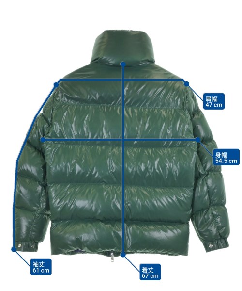 MONCLER GENIUS（モンクレールジーニアス）ダウンジャケット/ダウンベスト 緑 サイズ:0(XS位) メンズ/2200721386010