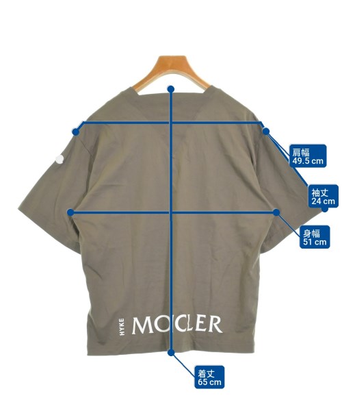 MONCLER GENIUS（モンクレールジーニアス）Tシャツ・カットソー 茶 サイズ:4(XL位) レディース/2200717014071