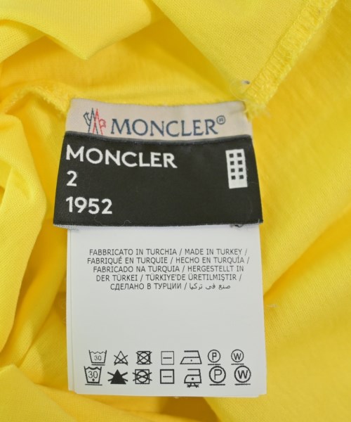 MONCLER GENIUS（モンクレールジーニアス）Tシャツ・カットソー 黄 サイズ:M メンズ/2200724782116