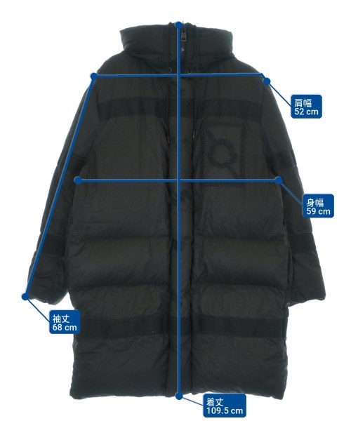MONCLER GENIUS（モンクレールジーニアス）ダウンコート 黒 サイズ:5(XXL位) メンズ/2200724802142