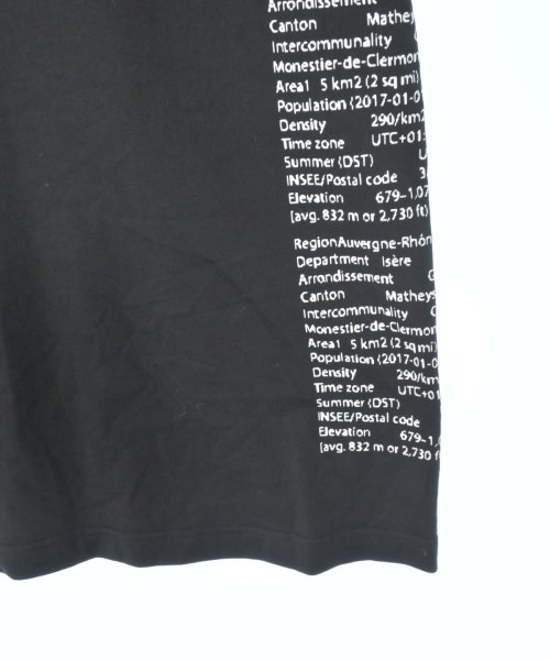 MONCLER GENIUS（モンクレールジーニアス）Tシャツ・カットソー 黒 サイズ:XS メンズ/2200684934174