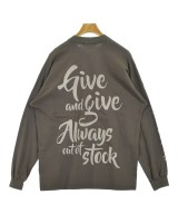 ALWAYS OUT OF STOCK（オールウェイズアウトオブストック）Tシャツ・カットソー 茶 サイズ:M メンズ/2200598594709
