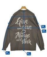 ALWAYS OUT OF STOCK（オールウェイズアウトオブストック）Tシャツ・カットソー 茶 サイズ:M メンズ/2200598594709