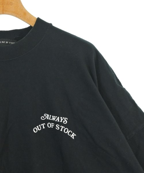 ALWAYS OUT OF STOCK（オールウェイズアウトオブストック）Tシャツ・カットソー 黒 サイズ:XL メンズ/2200676114089