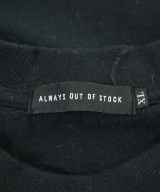 ALWAYS OUT OF STOCK（オールウェイズアウトオブストック）Tシャツ・カットソー 黒 サイズ:XL メンズ/2200676114089