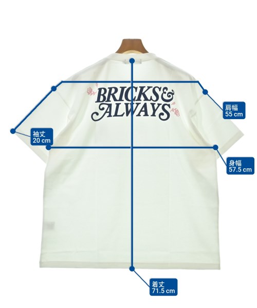 ALWAYS OUT OF STOCK（オールウェイズアウトオブストック）Tシャツ・カットソー 白 サイズ:L メンズ/2200681557130