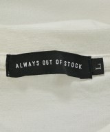 ALWAYS OUT OF STOCK（オールウェイズアウトオブストック）Tシャツ・カットソー 白 サイズ:L メンズ/2200681557130