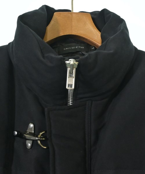 ALWAYS OUT OF STOCK（オールウェイズアウトオブストック）ダウンジャケット/ダウンベスト 黒 サイズ:L メンズ/2200692328019