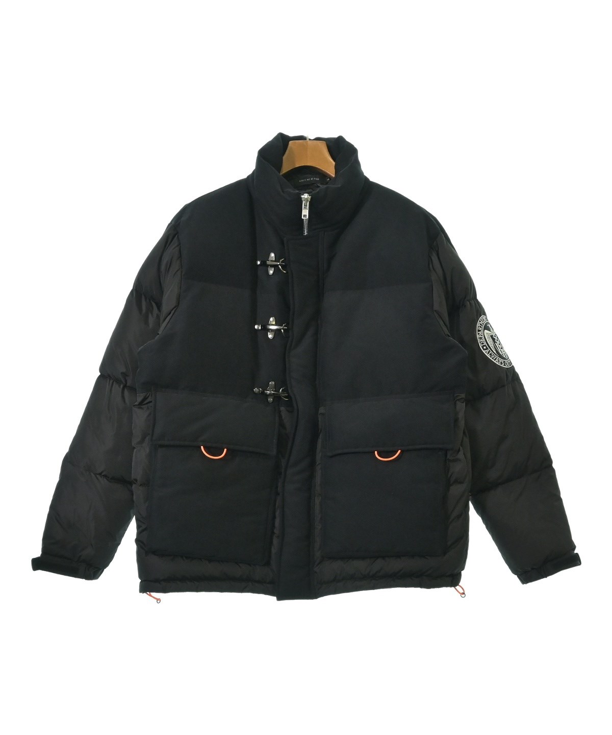 お値下げ！ok.soon×fashiru コラボダウンベスト black 黒 ALWAYS OUT OF STOCK（オールウェイズアウトオブストック）ダウン