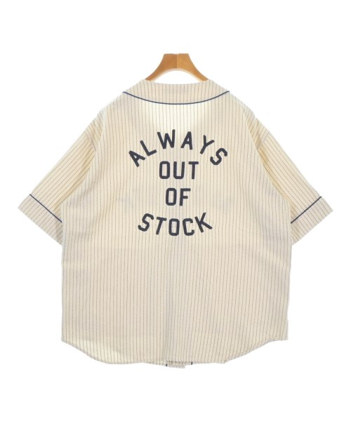 ALWAYS OUT OF STOCK（オールウェイズアウトオブストック）カジュアルシャツ 黄 サイズ:L メンズ/2200692328057
