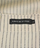 ALWAYS OUT OF STOCK（オールウェイズアウトオブストック）カジュアルシャツ 黄 サイズ:L メンズ/2200692328057
