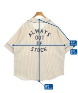 ALWAYS OUT OF STOCK（オールウェイズアウトオブストック）カジュアルシャツ 黄 サイズ:L メンズ/2200692328057