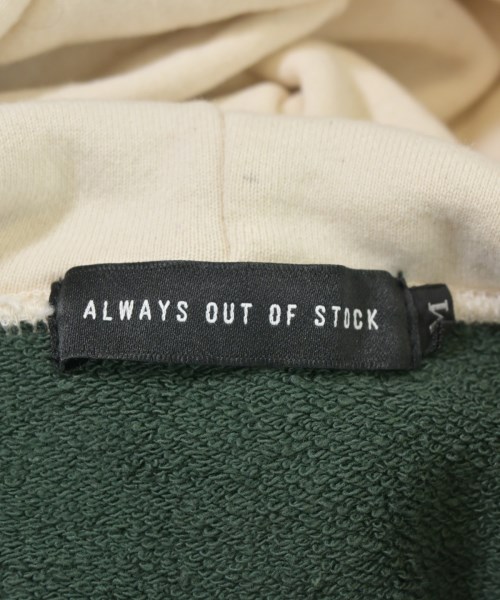 ALWAYS OUT OF STOCK（オールウェイズアウトオブストック）パーカー 緑 サイズ:M メンズ/2200692328064