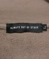 ALWAYS OUT OF STOCK（オールウェイズアウトオブストック）スウェット 茶 サイズ:L メンズ/2200692328071