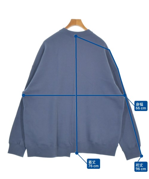 ALWAYS OUT OF STOCK（オールウェイズアウトオブストック）スウェット 青 サイズ:L メンズ/2200692328088