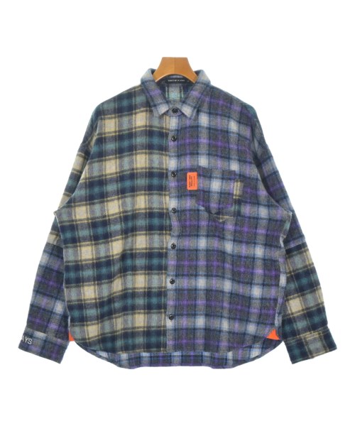 ALWAYS OUT OF STOCK(オールウェイズアウトオブストック)カジュアルシャツ 紫 サイズ:L/2200692328095