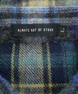 ALWAYS OUT OF STOCK（オールウェイズアウトオブストック）カジュアルシャツ 紫 サイズ:L メンズ/2200692328095