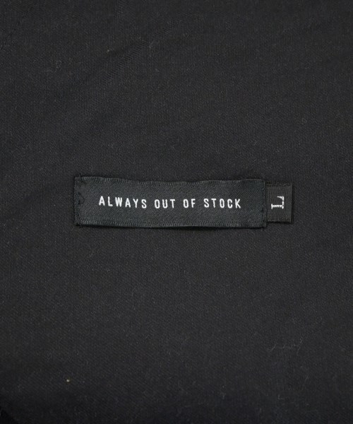 ALWAYS OUT OF STOCK（オールウェイズアウトオブストック）カーゴパンツ 黒 サイズ:L メンズ/2200692328118