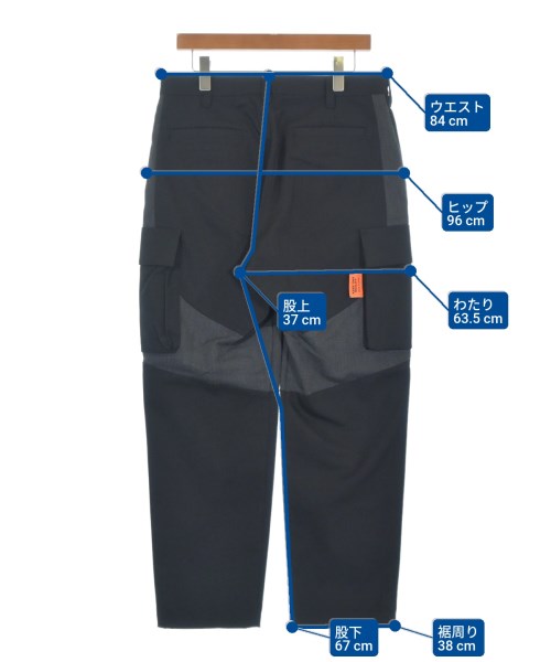 ALWAYS OUT OF STOCK（オールウェイズアウトオブストック）カーゴパンツ 黒 サイズ:M メンズ/2200692328125