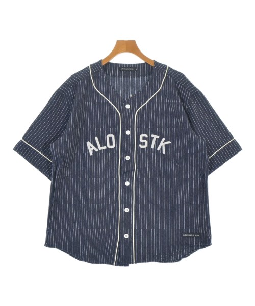 ALWAYS OUT OF STOCK(オールウェイズアウトオブストック)カジュアルシャツ 紺 サイズ:L/2200692328224